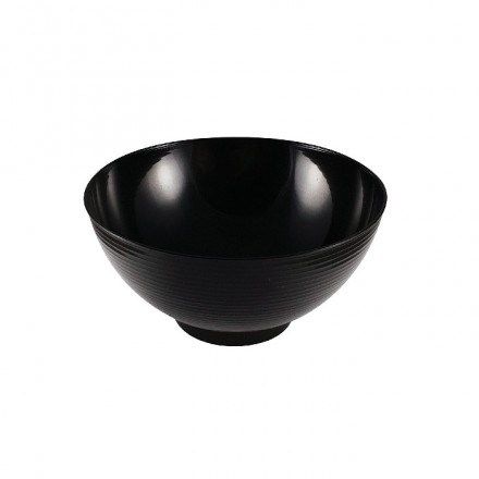 Mini Bowl Giotto Negro 220 cc Ø110x50 mm (Pack 6 uds)