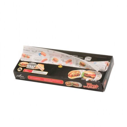 Envoltorios para Hamburguesas y fritos, Papel Antigrasa 24x36- Paquete de  1000 hojas