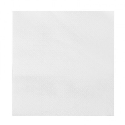 Servilleta Papel Gofrado 30x30 cm Blanca 1 Capa