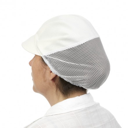 Roll Drap Gorro de Cocina con Rejilla 100% Algodón