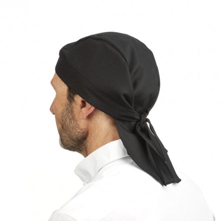 Roll Drap Gorro de Cocina Pirata 100% Algodón