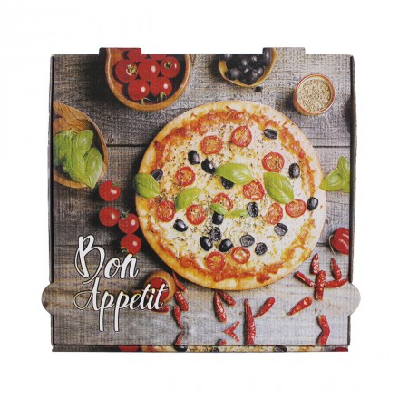 Caja Pizza Blanca Bon Appetit (100 uds)