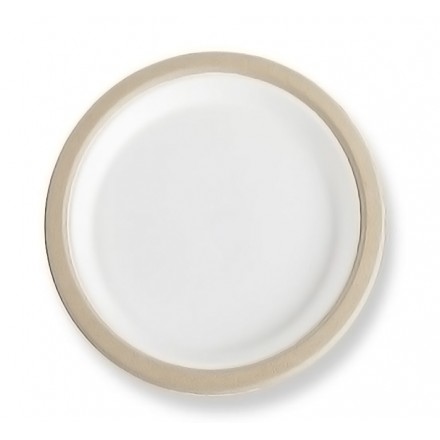 Plato Pulpa Nature Blanco...