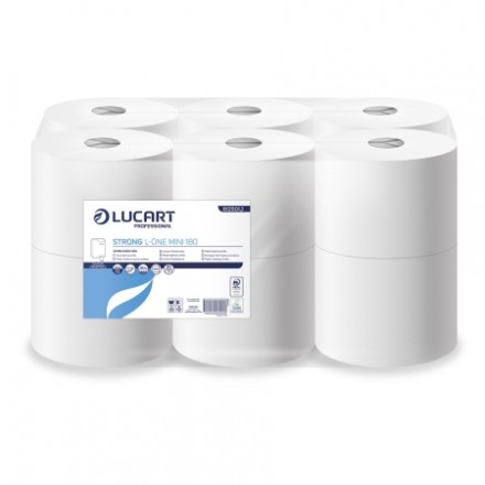 Higiénico Industrial Strong Lucart L-One Mini 180m (12 uds)