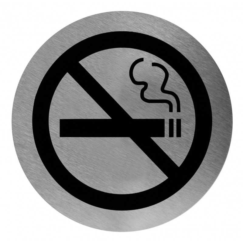 Comprar Señal Prohibido Fumar de Acero Inoxidable Online